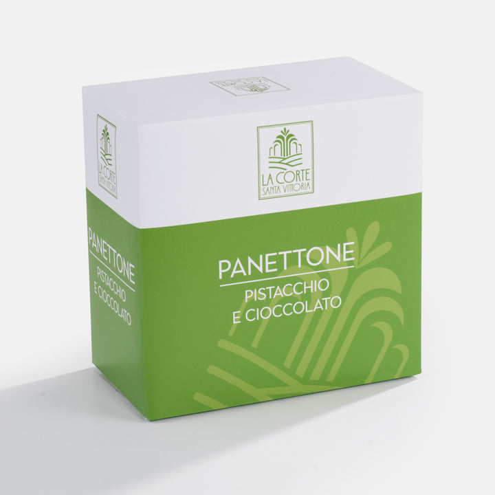 6pz x PANETTONE PISTACCHIO E CIOCCOLATO 750g